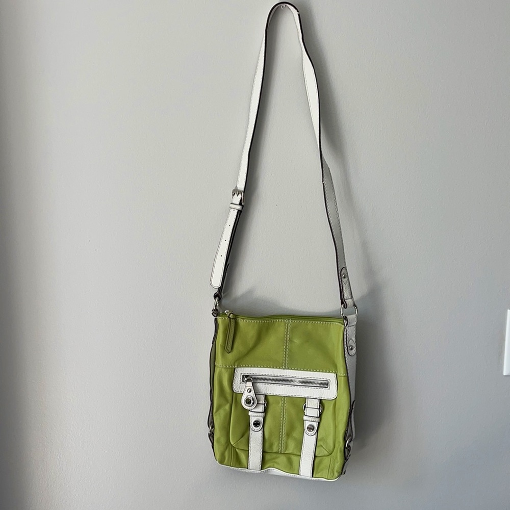 TIGNANELLO LIME GREEN PURSE